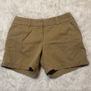 EUC J Crew Khaki shorts (2)